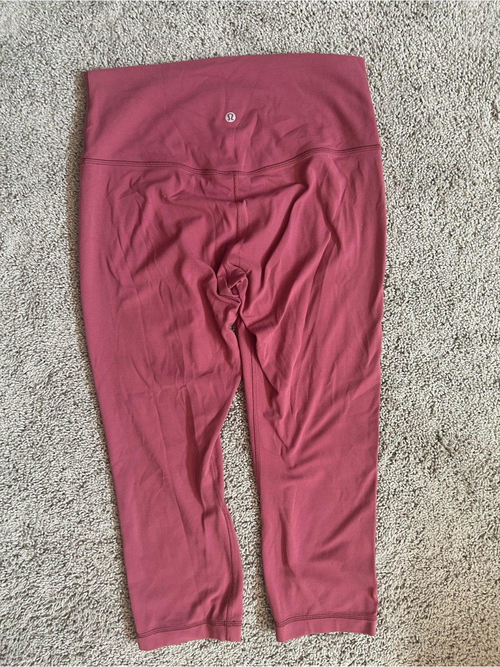 lululemon Align high-rise Cropped Leggings - Dusty Rose